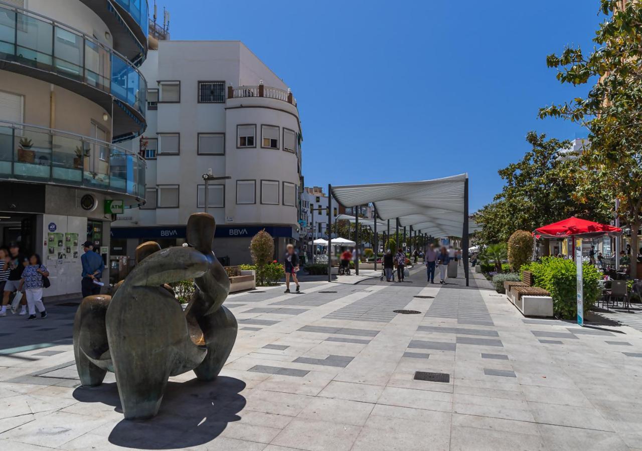 Appartamento Centro Wifi Terraza Parking Ascensor A La Playa A 5 Min Torremolinos Esterno foto